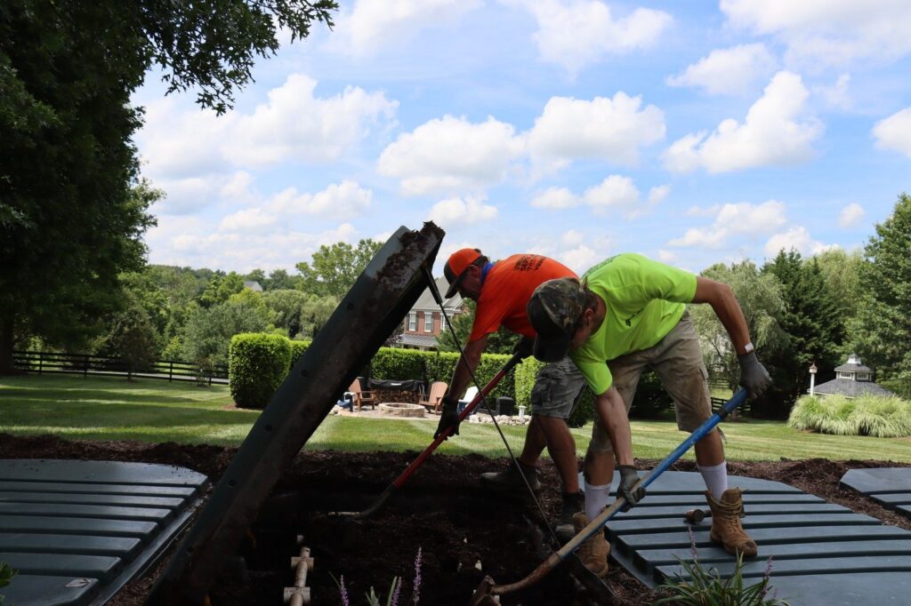 Replacing Septic Tank Lid