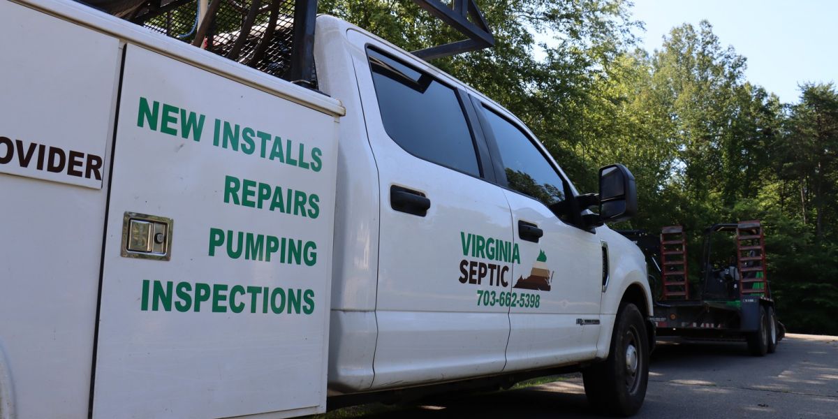 Virginia Septic truck new installs repairs pumping inspections